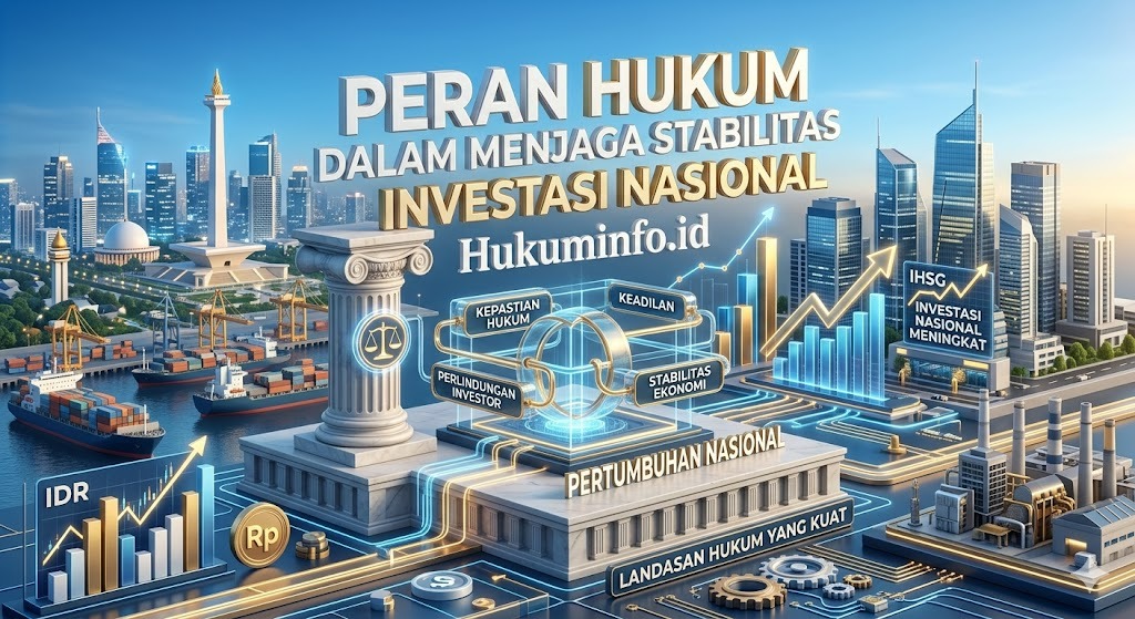 Peran Hukum dalam Menjaga Stabilitas Investasi Nasional