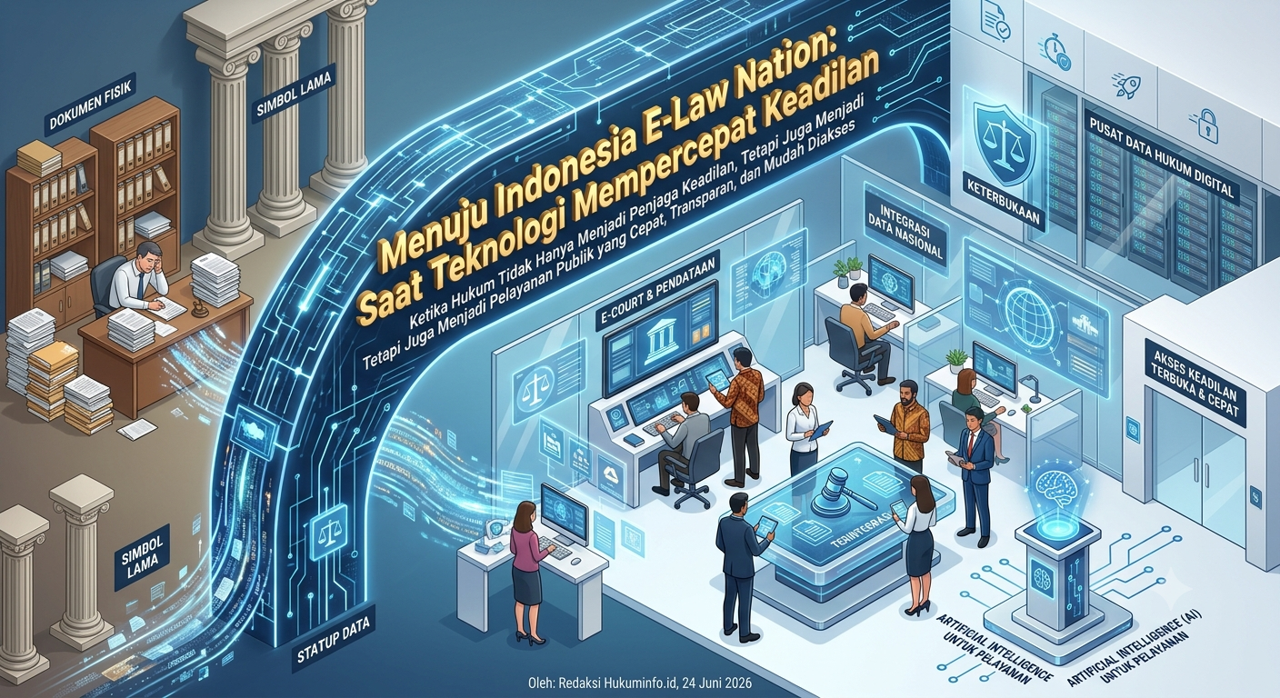 Menuju Indonesia E-Law Nation: Saat Teknologi Mempercepat Keadilan