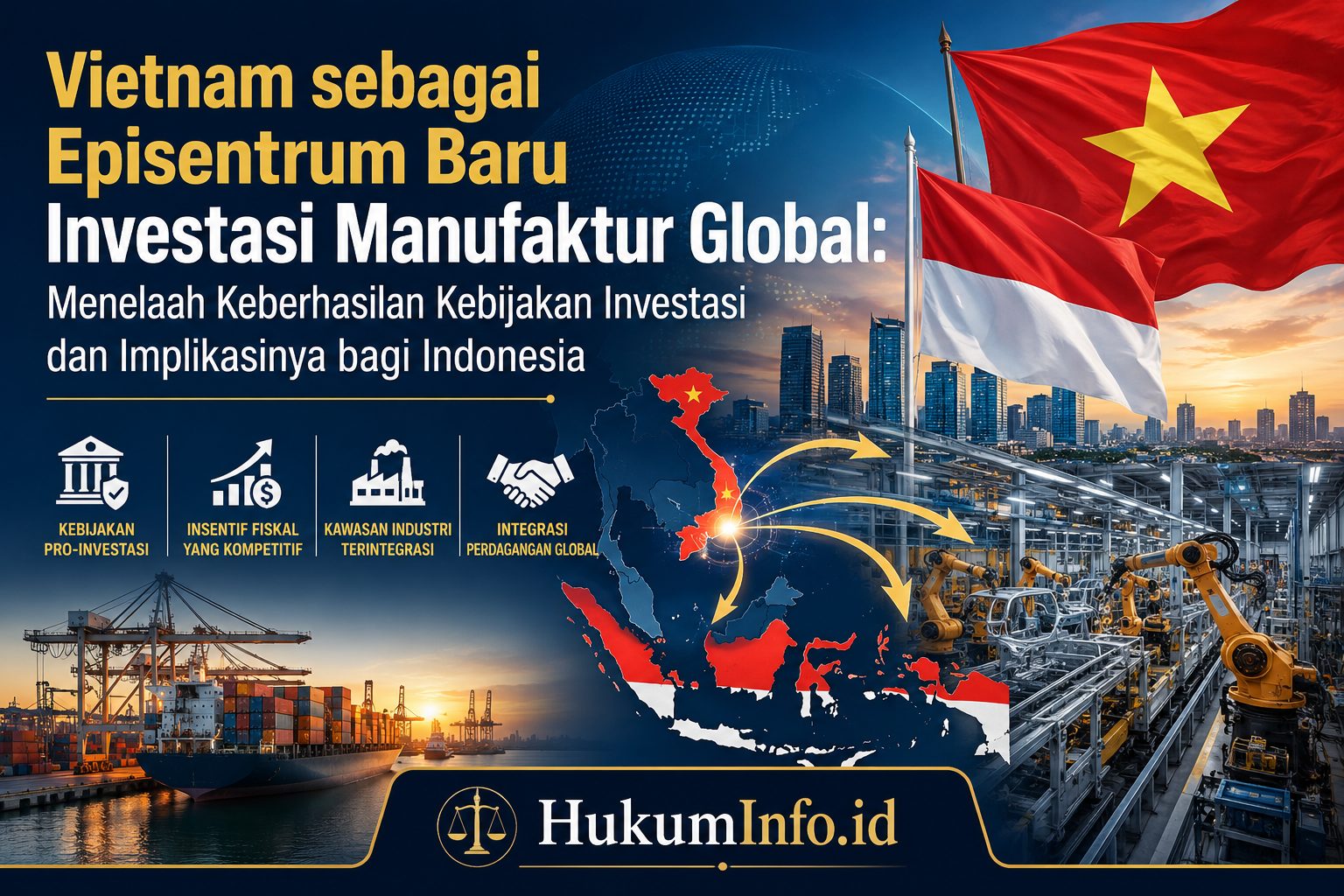 Vietnam sebagai Episentrum Baru Investasi Manufaktur Global: Menelaah Keberhasilan Kebijakan Investasi dan Implikasinya bagi Indonesia