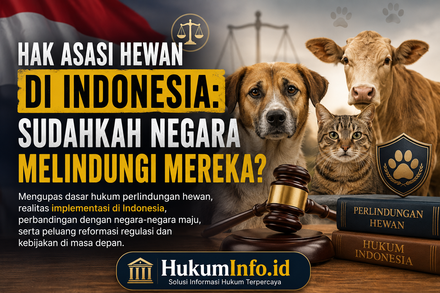 Hak Asasi Hewan di Indonesia: Sudahkah Negara Melindungi Mereka?