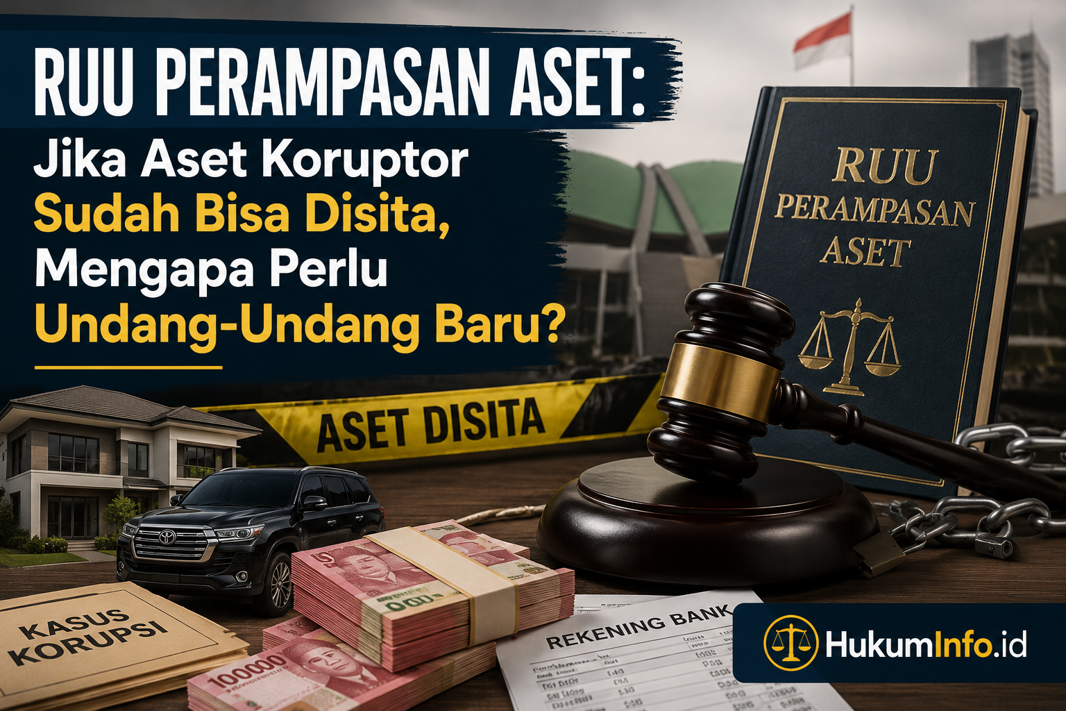 RUU Perampasan Aset: Jika Aset Koruptor Sudah Bisa Disita, Mengapa Perlu Undang-Undang Baru?