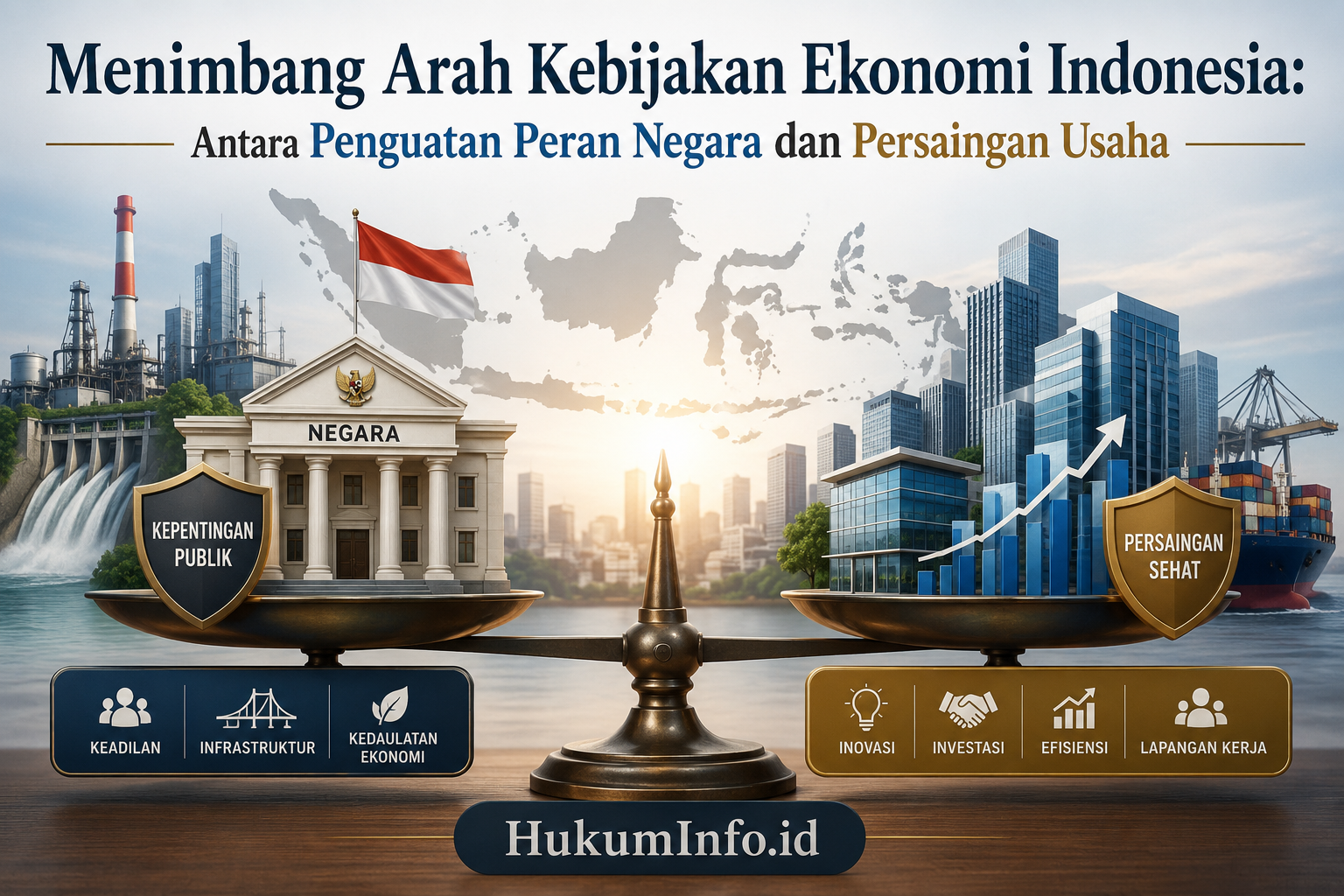 Menimbang Arah Kebijakan Ekonomi Indonesia: Antara Penguatan Peran Negara dan Persaingan Usaha